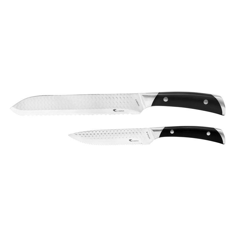 Kalorik® Cobra 2Piece Bread And Utility Knife Set Wayfair